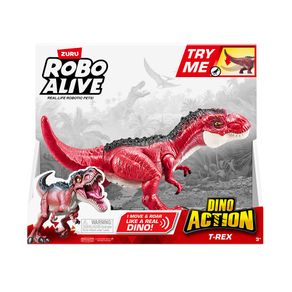 Robo Alive T Rex Mecanizado 13cm Dino Action